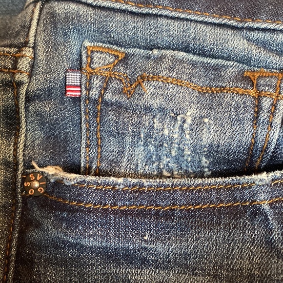 VIGOSS jeans size 32/27, distressed, pre-owned, still working - Picture 10 of 10